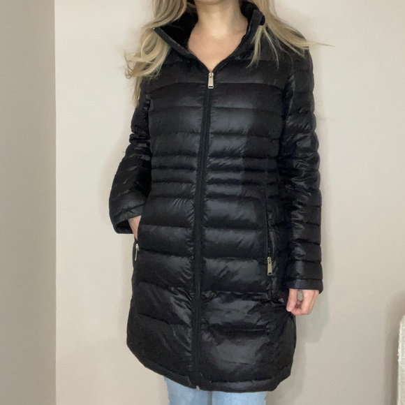 Black puffer bubble jacket - Picture 2 of 6